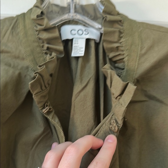 COS Women's Olive Green Dress - Picture 6 of 6